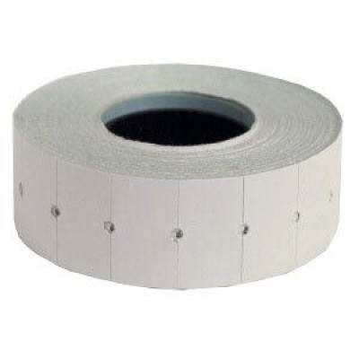 Етикет-стрічка 21x12 прямокутна біла Printex