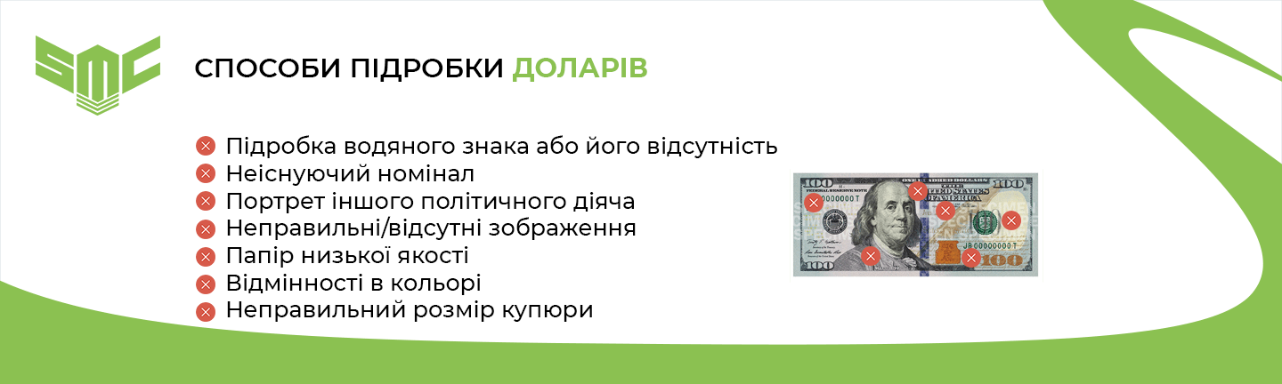 підробка грошових знаків